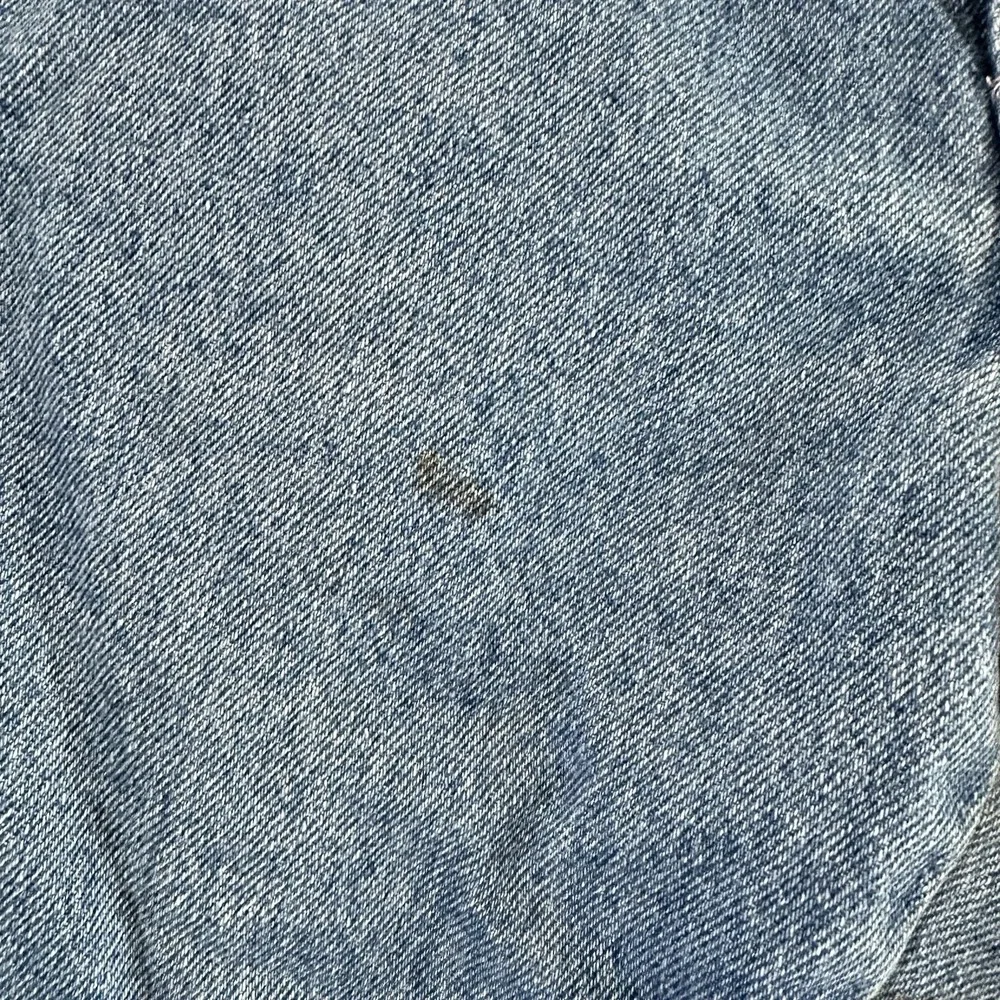 VTG 90's Girl 6/7 Denim Blue Jeans Light‎ Wash Flower Embroidery Cotton